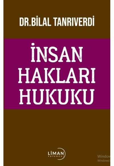 İNSAN HAKLARI HUKUKU