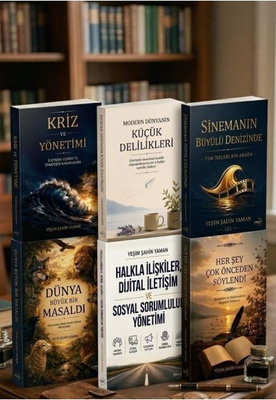 YEŞİM ŞAHİN YAMAN-ÖZEL KOLEKSİYON SETİ (6 KİTAP TAKIM)