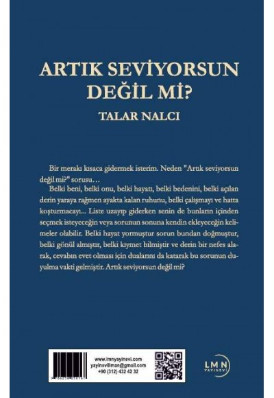 ARTIK SEVİYORSUN DEĞİL Mİ?-TALAR NALCI