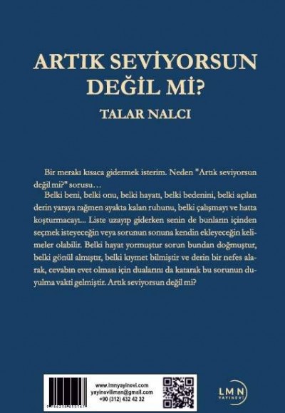 ARTIK SEVİYORSUN DEĞİL Mİ?-TALAR NALCI