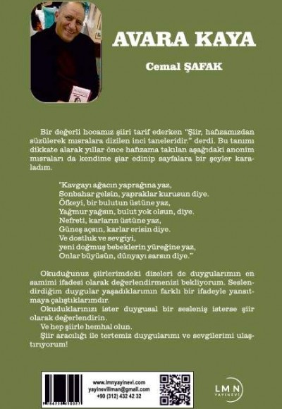 AVARA KAYA-CEMAL ŞAFAK