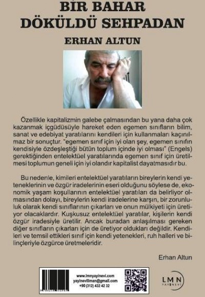 BİR BAHAR DÖKÜLDÜ SEHPADAN-ERHAN ALTUN