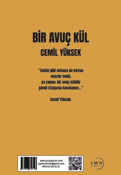 BİR AVUÇ KÜL-CEMİL YÜKSEK