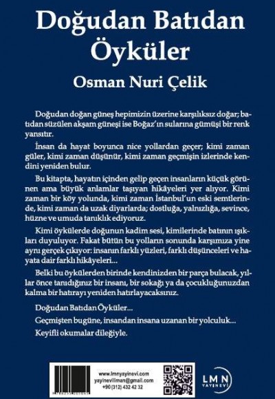 DOĞUDAN BATIDAN ÖYKÜLER-OSMAN NURİ ÇELİK