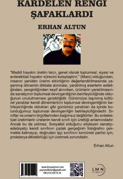 KARDELEN RENGİ ŞAFAKLARDI-ERHAN ALTUN