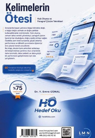 KELİMELERİN ÖTESİ- HIZLI OKUMA VE PARAGRAF ÇÖZÜM TEKNİKLERİ- DR. Y. EMRE GÜNAL