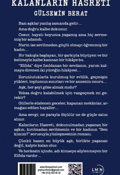 KALANLARIN HASRETİ-GÜLSEMİN BERAT