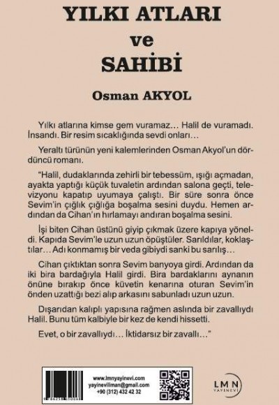 YILKI ATLARI VE SAHİBİ-OSMAN AKYOL