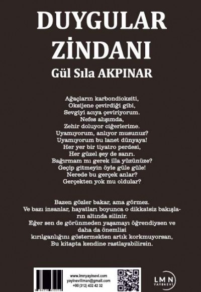 DUYGULAR ZİNDANI-GÜL SILA AKPINAR