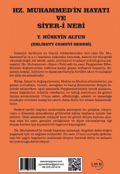 HZ. MUHAMMED'İN HAYATI VE SİYER-İ NEBİ-HÜSEYİN ALTUN
