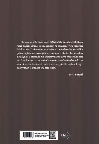 ZEYNEBÊ HUNERMEND MİHEMMED ELİ ŞAKİR (1946-2020)- BEŞÎR BOTANÎ