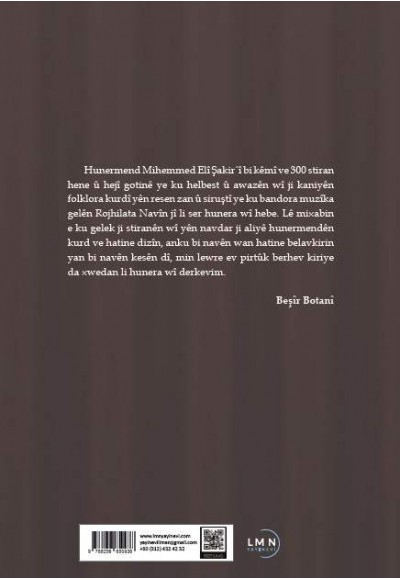 ZEYNEBÊ HUNERMEND MİHEMMED ELİ ŞAKİR (1946-2020)- BEŞÎR BOTANÎ