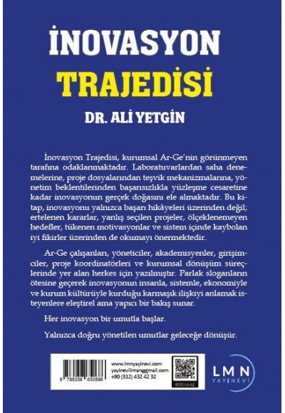 İNOVASYON TRAJEDİSİ-DR. ALİ YETGİN